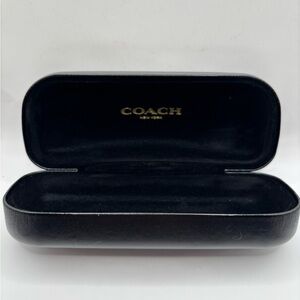 Coach Black Eyeglass Holder